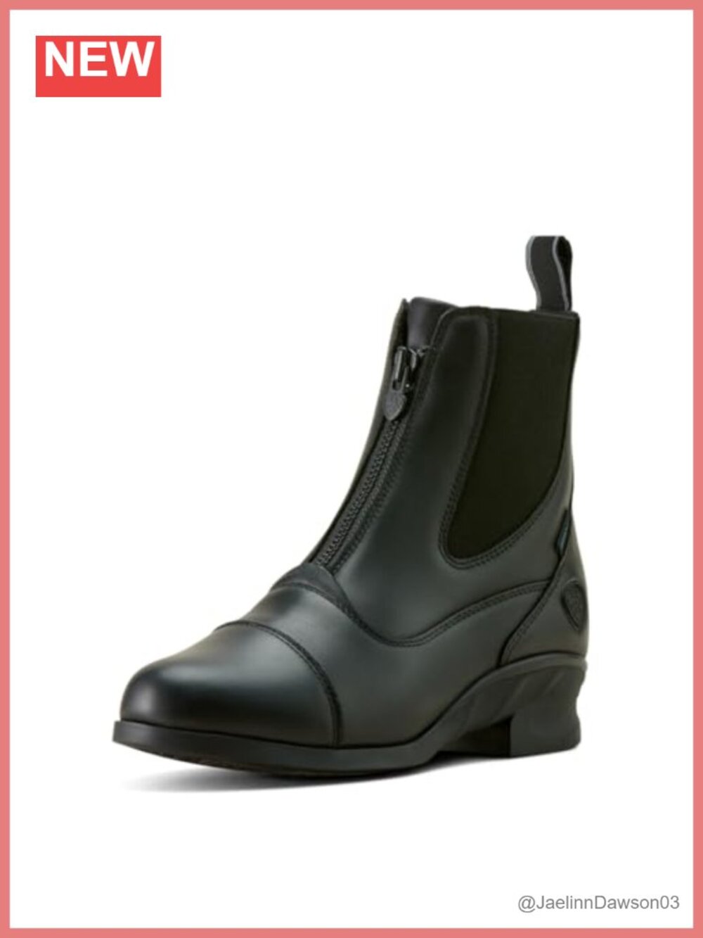 ARIAT Heritage Zip Waterproof Leather Paddock Boot